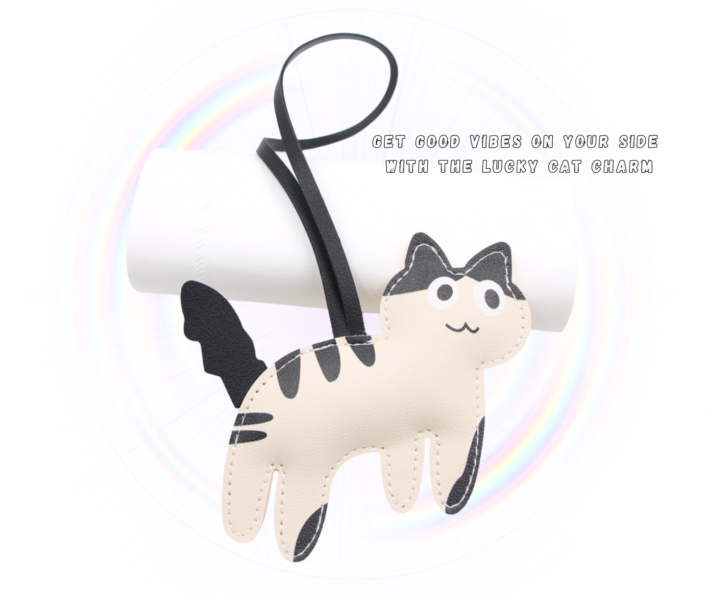THE LUCKY Cat Charm Pendant _THECHARMTREND_ONLINE_SHOPPING