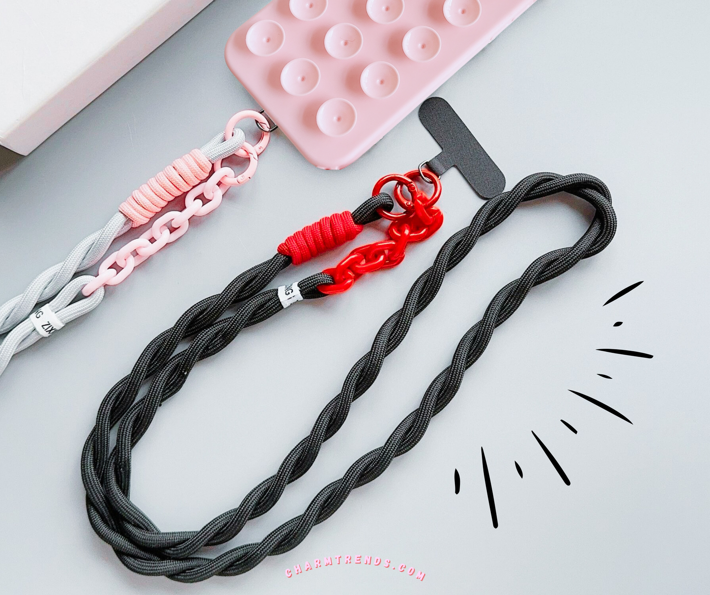 Fashionable Mobile Phone Lanyard_THECHARMTREND_ONLINE_SHOPPING