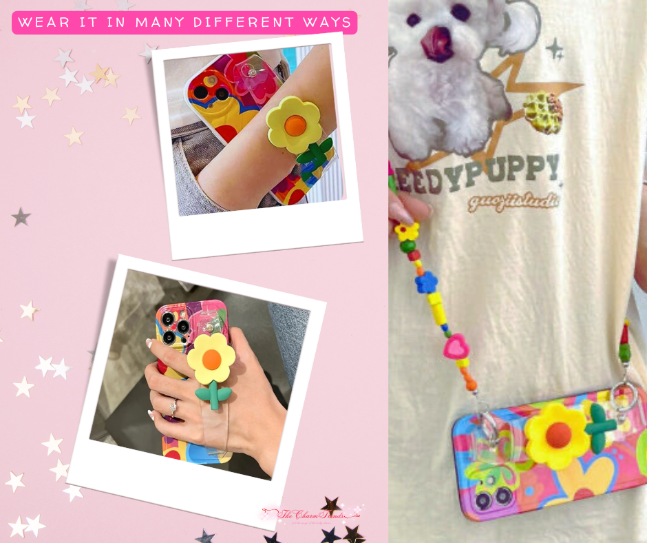 FlowerWristStrapPhoneCaseCross-bodyLanyard_THECHARMTREND.ONLINESHOP_11