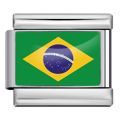 BRAZIL-Traveler Charms Bracelet_THECHARMTREND_ONLINE_SHOPPING