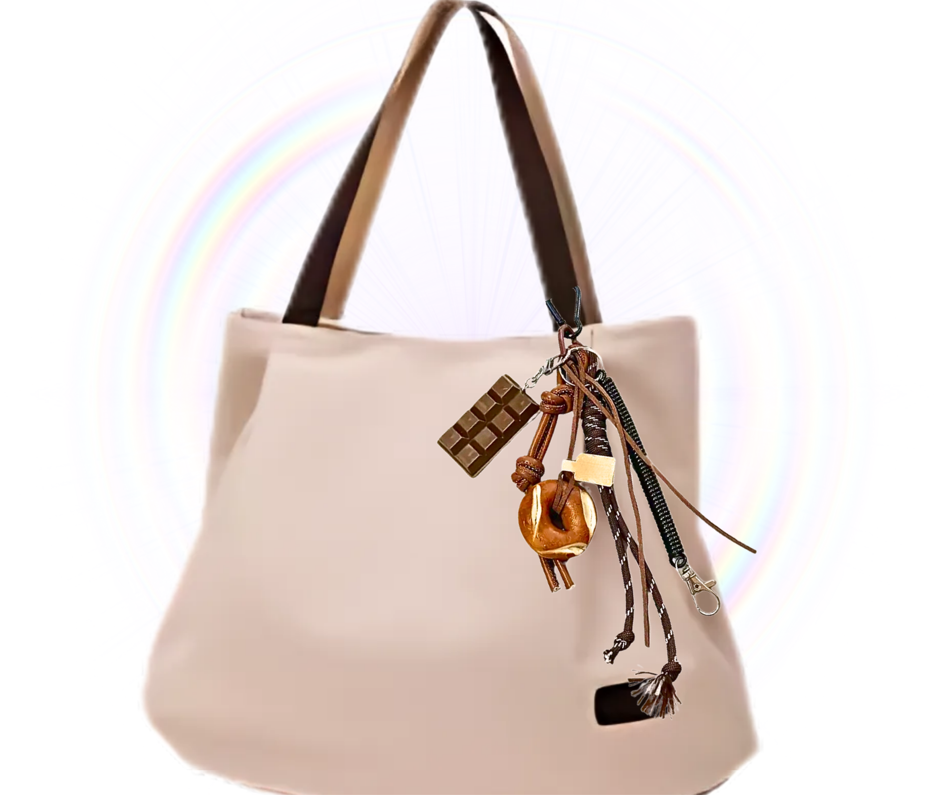 Chocolate, Pretzel & Bagel  bag charm Pendants  the charm trends online shop
