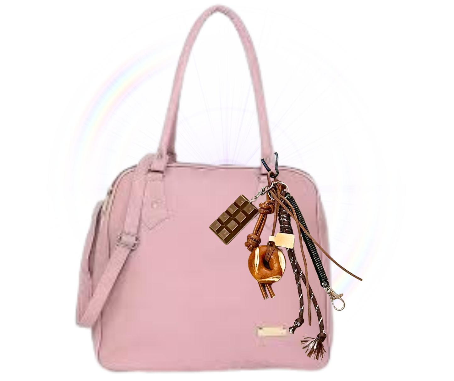Chocolate, Pretzel & Bagel  bag charm Pendants  the charm trends online shop