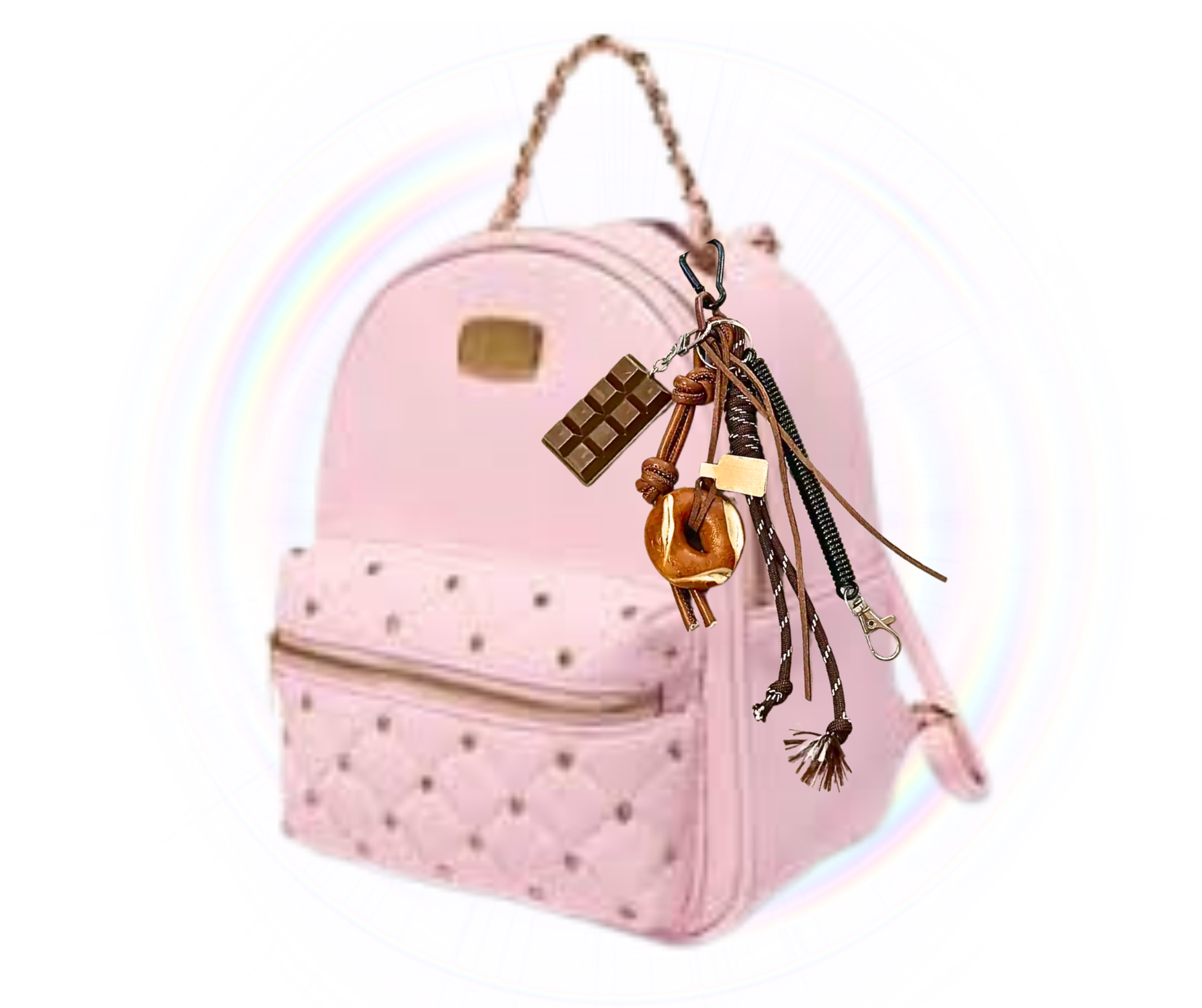 Chocolate, Pretzel & Bagel  bag charm Pendants  the charm trends online shop