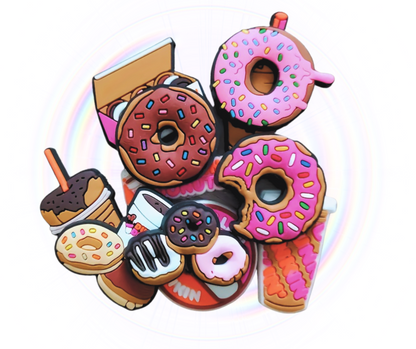 Delightful Dunkin'® Croc Charms_THECHARMTREND_ONLINE_SHOPPING