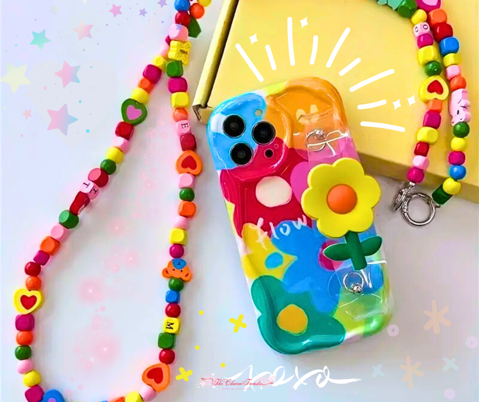 FlowerWristStrapPhoneCaseCross-bodyLanyard_THECHARMTREND.ONLINESHOP_11
