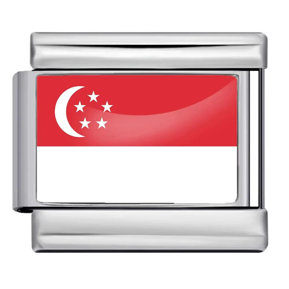 SINGAPORE- Traveler Charms Bracelet_THECHARMTREND_ONLINE_SHOPPING