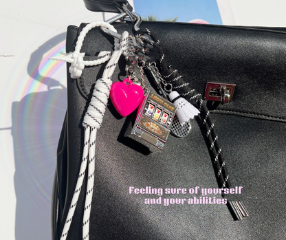Set of new game console keychains