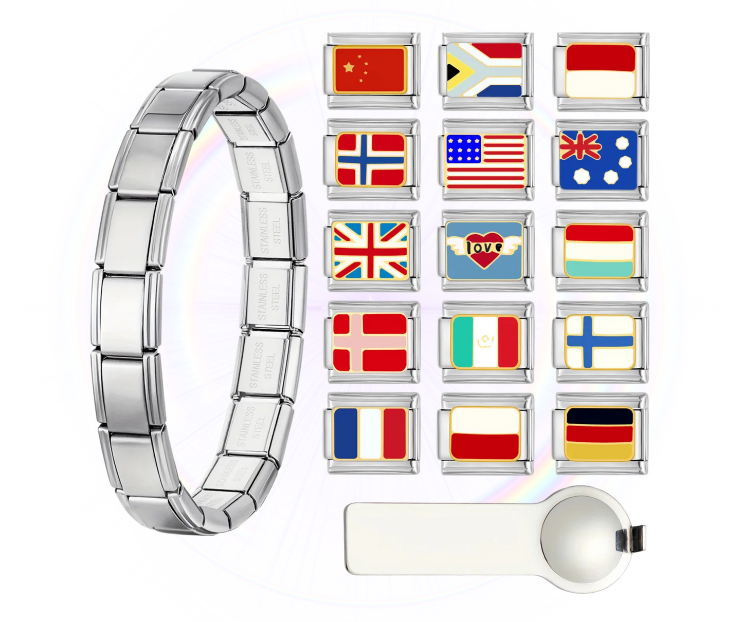 Traveler Charms Bracelet THECHARMTREND_ONLINE_SHOPPING