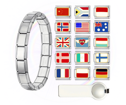 Traveler Charms Bracelet THECHARMTREND_ONLINE_SHOPPING
