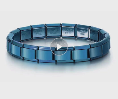 "World Flags Traveler Bracelet Charm"